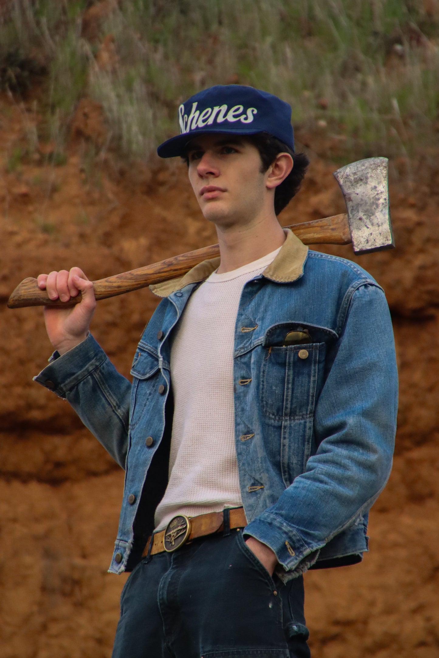 The Pan Hat (Navy Blue)