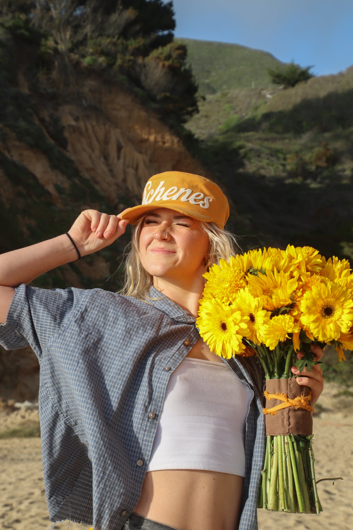 The Pan Hat (Sunflower Yellow)